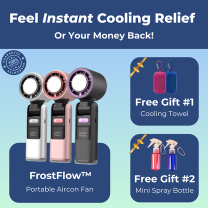 FrostFlow™ Portable Aircon Fan