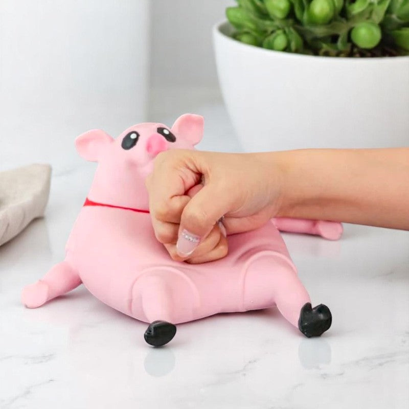 Pinky The Pig Stress Toy