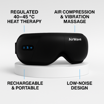 Lumora AirWave Heated Eye Massager