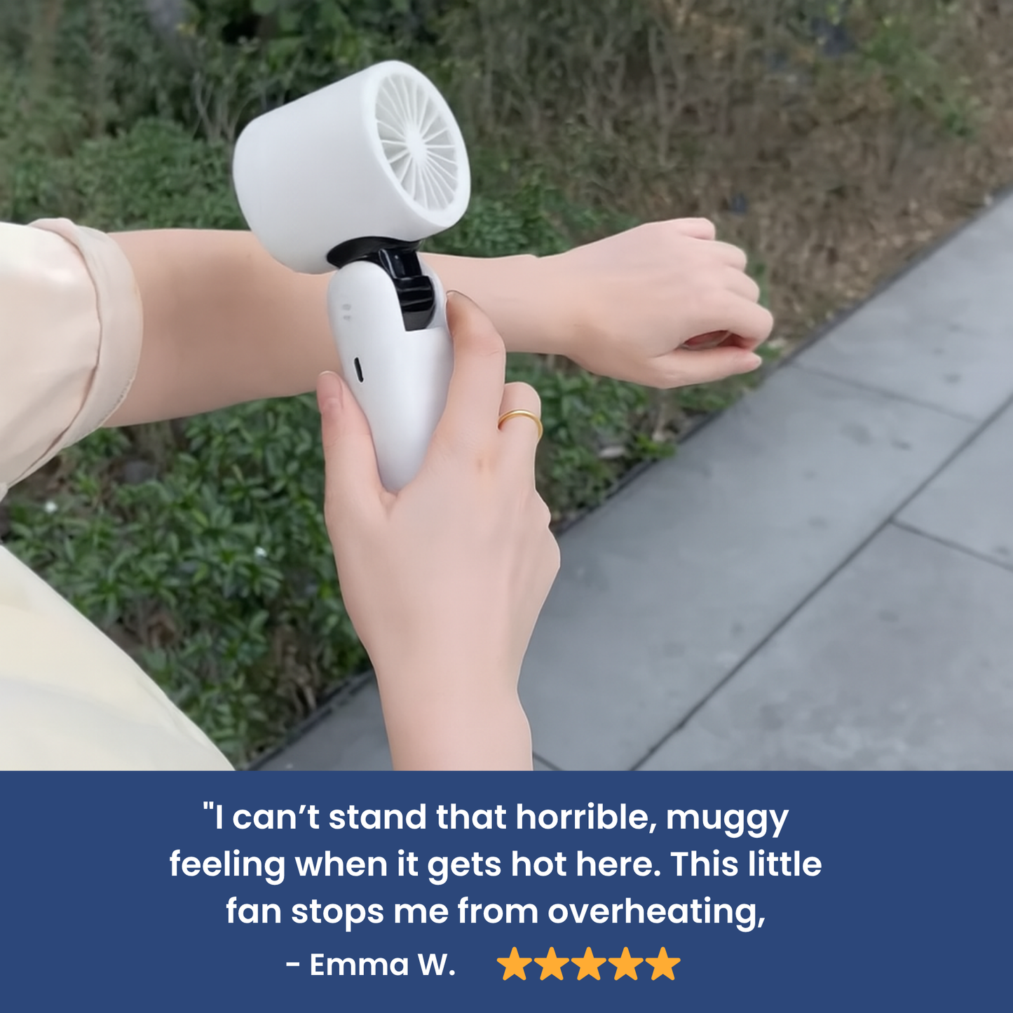 FrostFlow™ Portable Aircon Fan