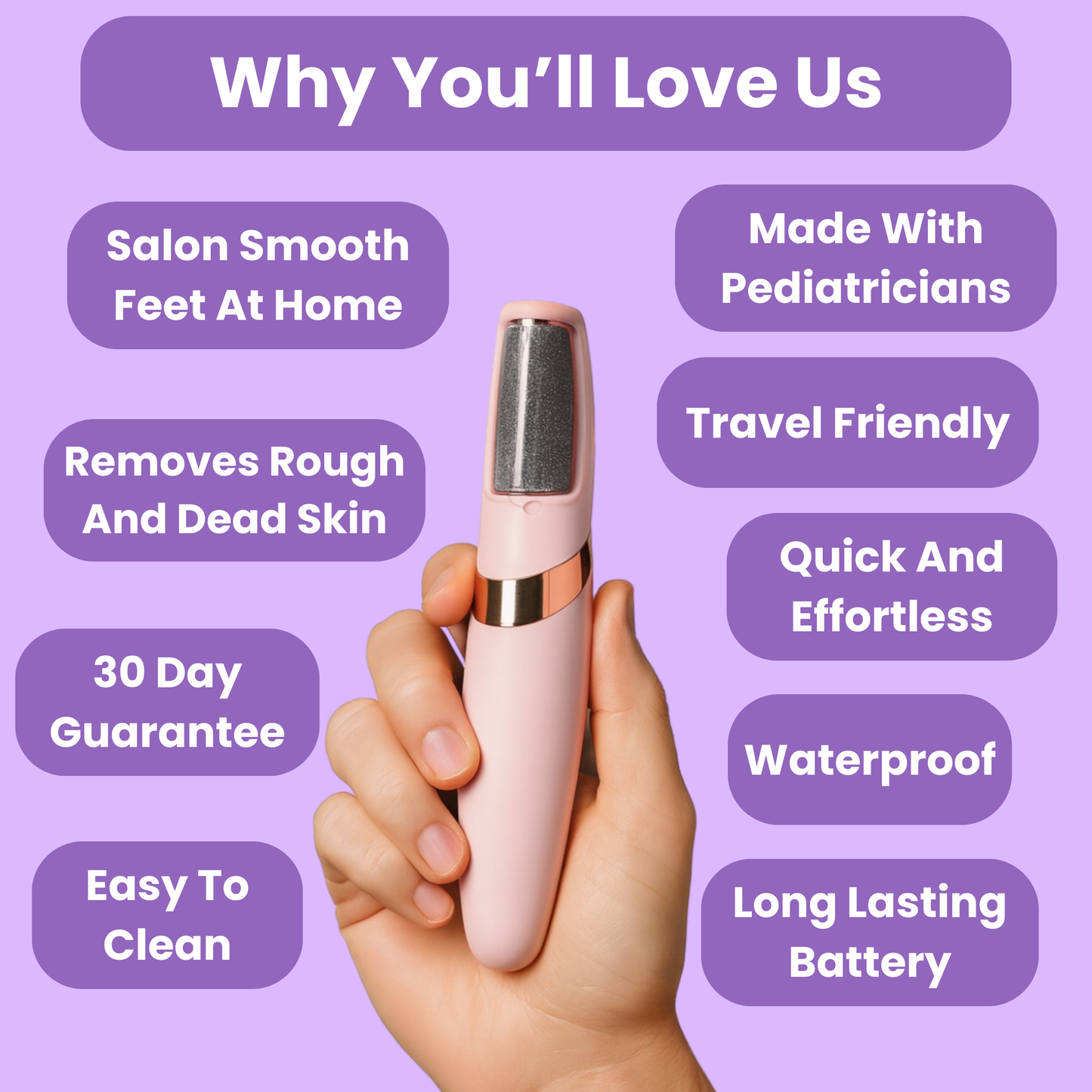 Lumora Soft Step Foot File 3.0