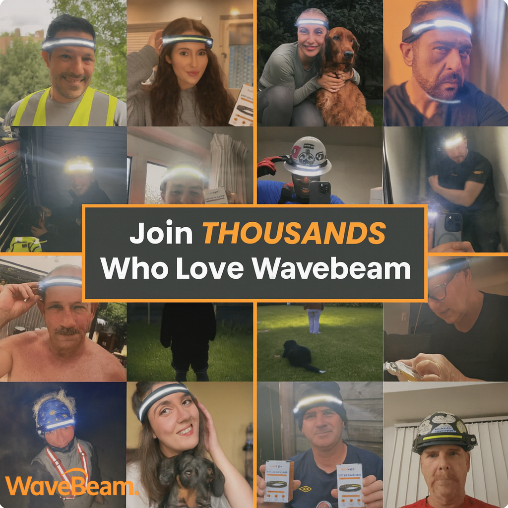 Wave Beam - Rechargeable LED Headtorch