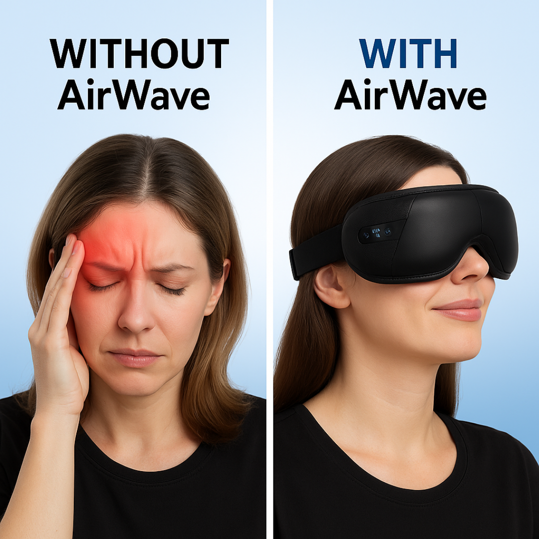 Lumora AirWave Heated Eye Massager