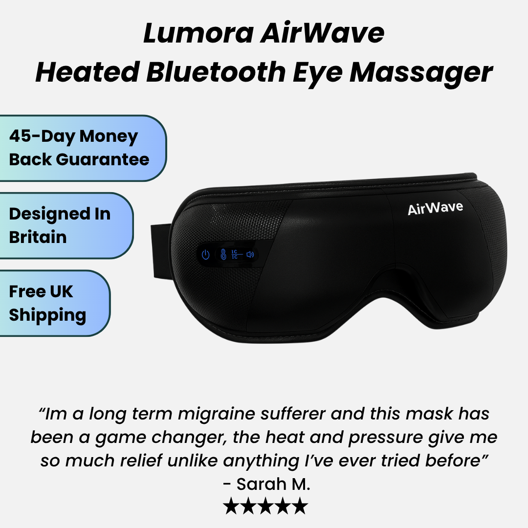 Lumora AirWave Heated Eye Massager