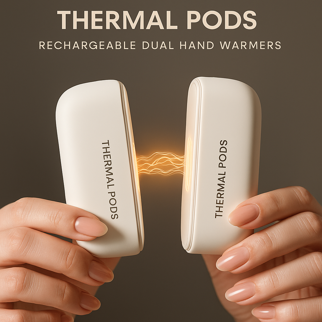 Lumora Thermal Pods – Rechargeable Dual Hand Warmers