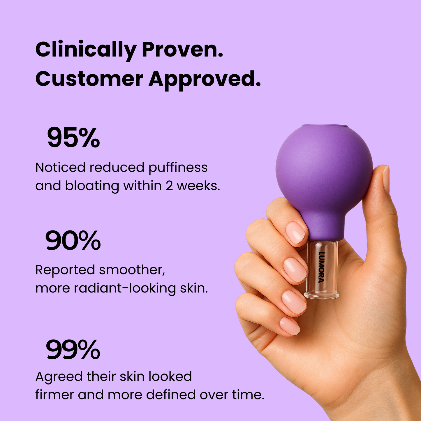 Lumora Pop™ Glass Defining Cups